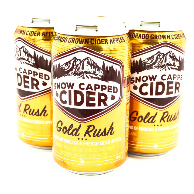Snow Capped Gold Rush Cider 4pk