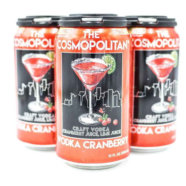 The Cosmopolitan Vodka Cranberry 4pk
