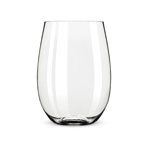 Acrylic Stemless Wine Glass 2pk