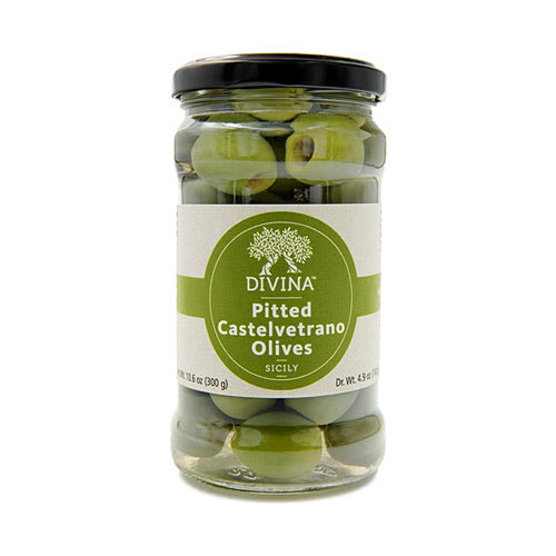 Divina Pitted Castelvetrano Olives 300g