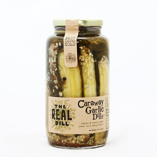 The Real Dill Caraway Garlic Pickles