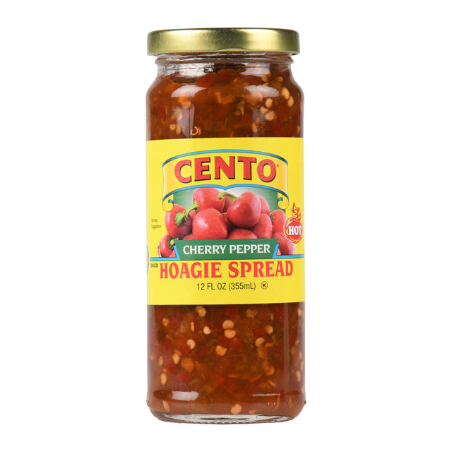 Cento Hot Diced Cherry Pepper Spread