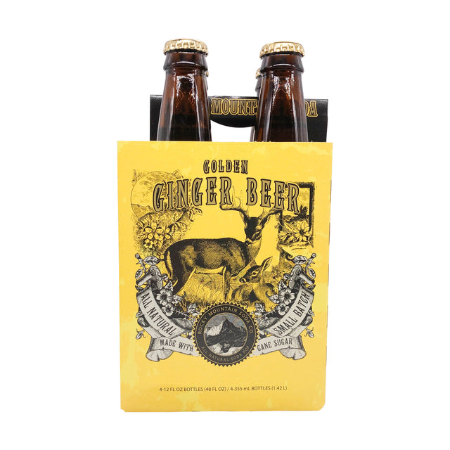Rocky Mountain Golden Ginger Soda Bottle 12oz