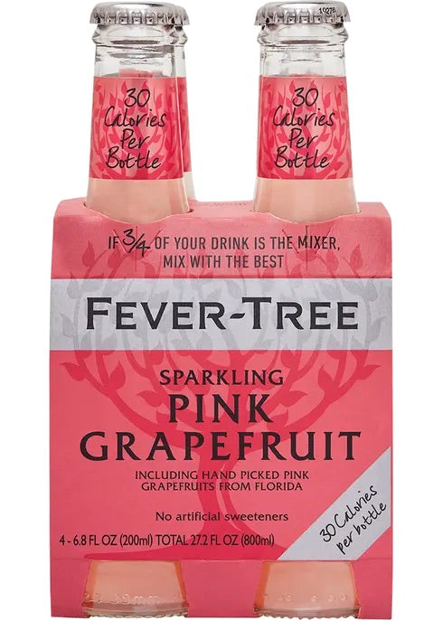 Fever Tree Sparkling Pink Grapefruit 4pk